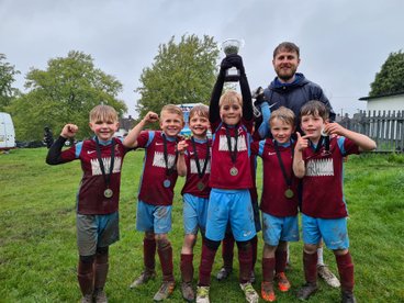 U7 Blues win the Europa Cup!