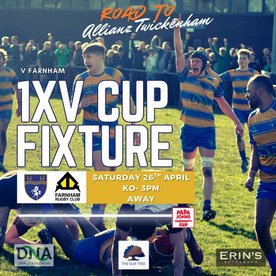 Cup Quarter Final - First Leg