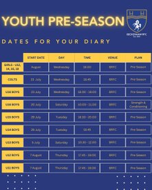 Youth Pre-Season