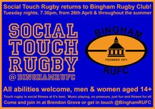 Touch @ Bingham RFC
