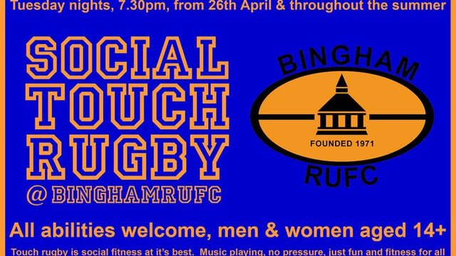 Touch @ Bingham RFC