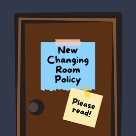 Our New Changing Room Policy