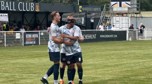 Hawks Solid In Cheshunt Community Cup