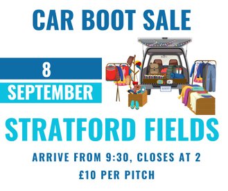 Car Boot Sale - 8 September