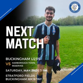 The Under 23's are home at the weekend