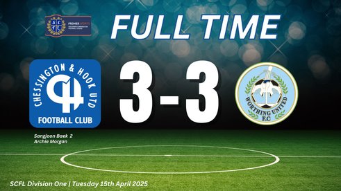 GAFFER ON THE WORTHING GAME