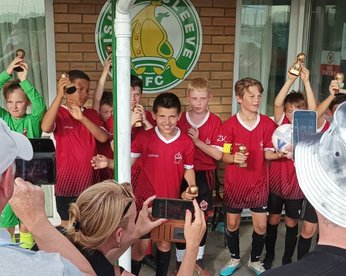 QWFC U10 Blacks Bishops Cleeve Sucess