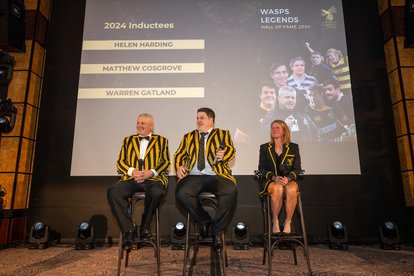 Cosgrove Inducted into Wasps Legends Hall of Fame