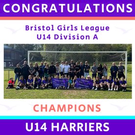 Congratulations Harriers