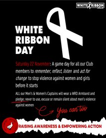AHC supports White Ribbon Day 2025