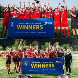 Kent County Cup Double Winners 2023/24