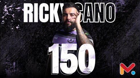 150 Caps for Ricky Cano