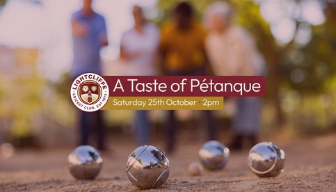 Roll up, roll up for A Taste of Pétanque