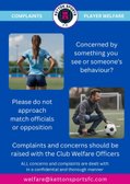 Complaints and Player Welfare