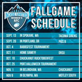 Boise United Fall Women's Schedule