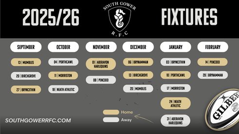 2025/26 First Team Fixtures Announced
