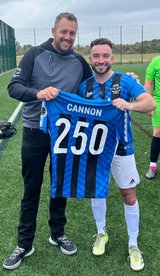 Pat Cannon makes it 250!