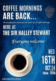 Coffee mornings are back!