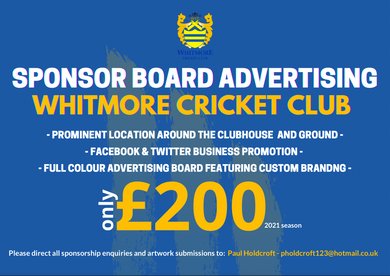 Sponsor Board Advertising