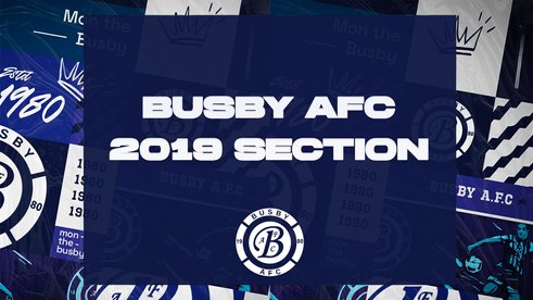 Busby AFC - 2019s Section