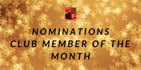 January - Nominate your CMOTM