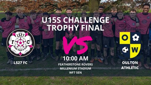 U15s Cup Final Announced