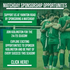 Matchday Sponsorship