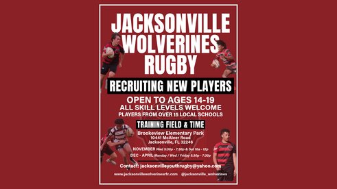 RECRUITING NEW PLAYERS / OPEN TO AGES 14-19 / ALL SKILL LEVELS WELCOME