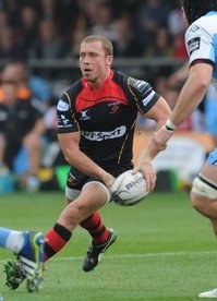 CROSS KEYS SIGN SCRUM HALF RICHIE REES