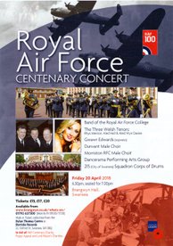 RAF 100 CENTENARY CONCERT 20th April