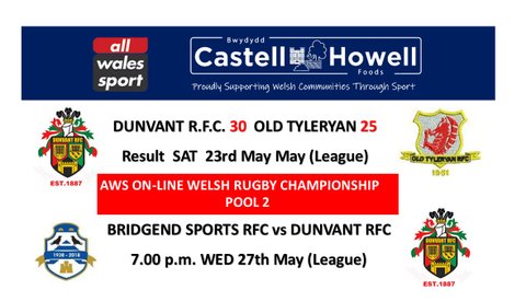 AWS ONLINE RUGBY CHAMPIONSHIP LEAGUES HAVE STARTED (Sat 23rd)