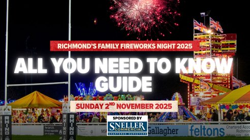 Richmond's Family Fireworks Night 2025 | All You Need To Know Guide