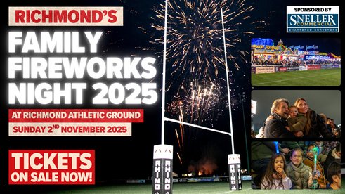 Richmond's Family Fireworks Night 2025 - Sun 2 Nov 2025