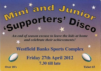 Mini and Junior End of Season Disco