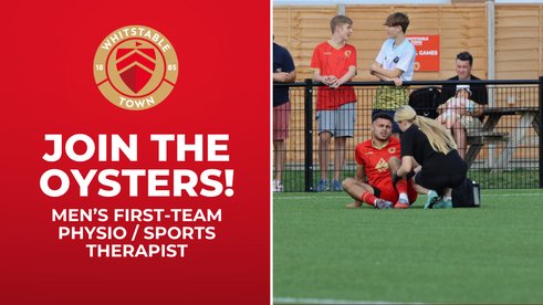 Men’s First-Team Physio / Sports Therapist