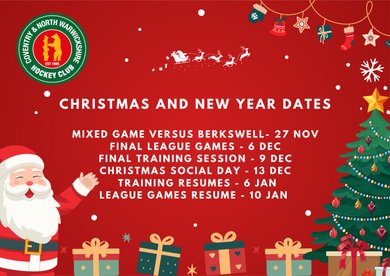 Xmas and New Year Dates
