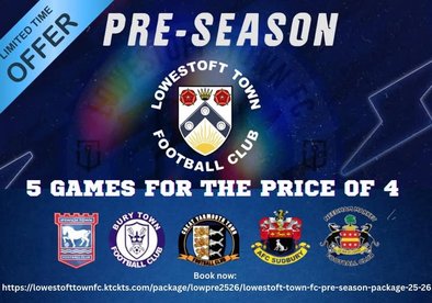 FIRST TEAM | PRE SEASON PACKAGE OFFER