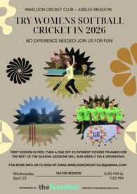 Womens softball cricket is coming to Marldon in 2026!
