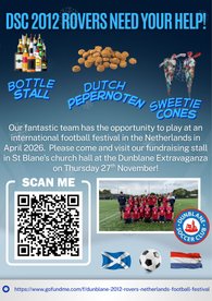 Dunblane 2012 Rovers Netherlands Football Festival