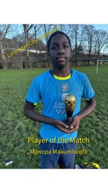 Lancaster City Juniors U14s v Halton Juniors