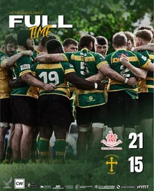 Thetford 21 : 15 Crusaders 1st XV
