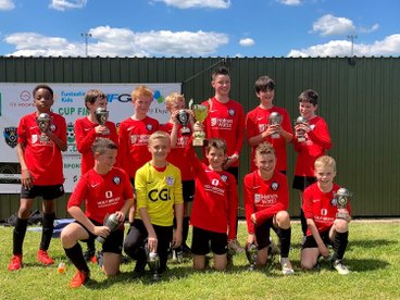 Cup Final Glory for the U11 Alleycats!