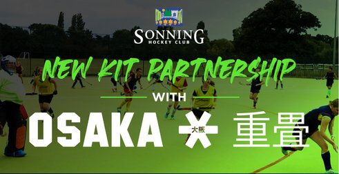 Sonning Hockey Club agree kit partnership with Osaka