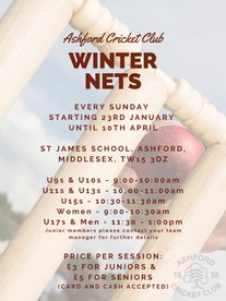 Winter Net Schedule For 2022