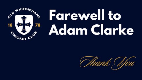 Farewell to Adam Clarke