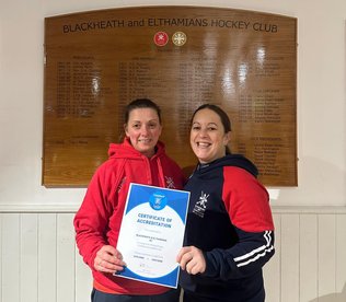 BEHC re-secures England Hockey ClubMark Accreditation