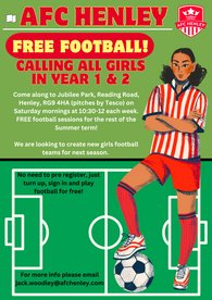 Girls' Football, Disability Football & the Over 50s!