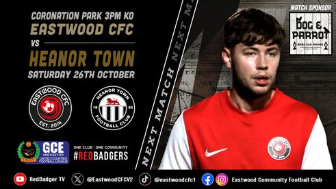 MATCH PREVIEW- Saturday 26th October 2024