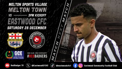 MATCH PREVIEW- Saturday 28th December 2024