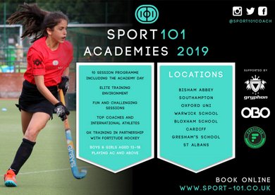 Sport 101 Academies 2019